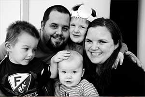 Luther Midelfort's Hearts at Home A family of five is able to spend quality time together thanks to the Ronald McDonald House.
